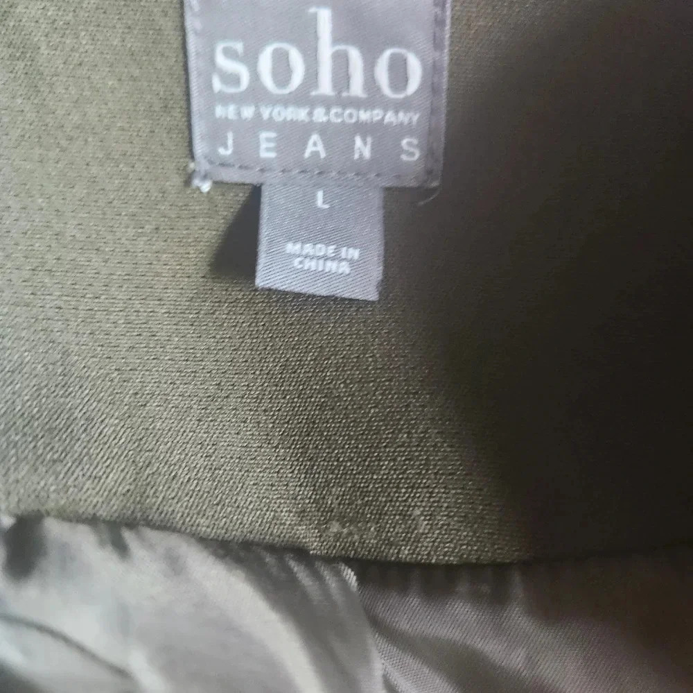 LG Gold and Green NY&Co Blazer - Picture 4 of 7